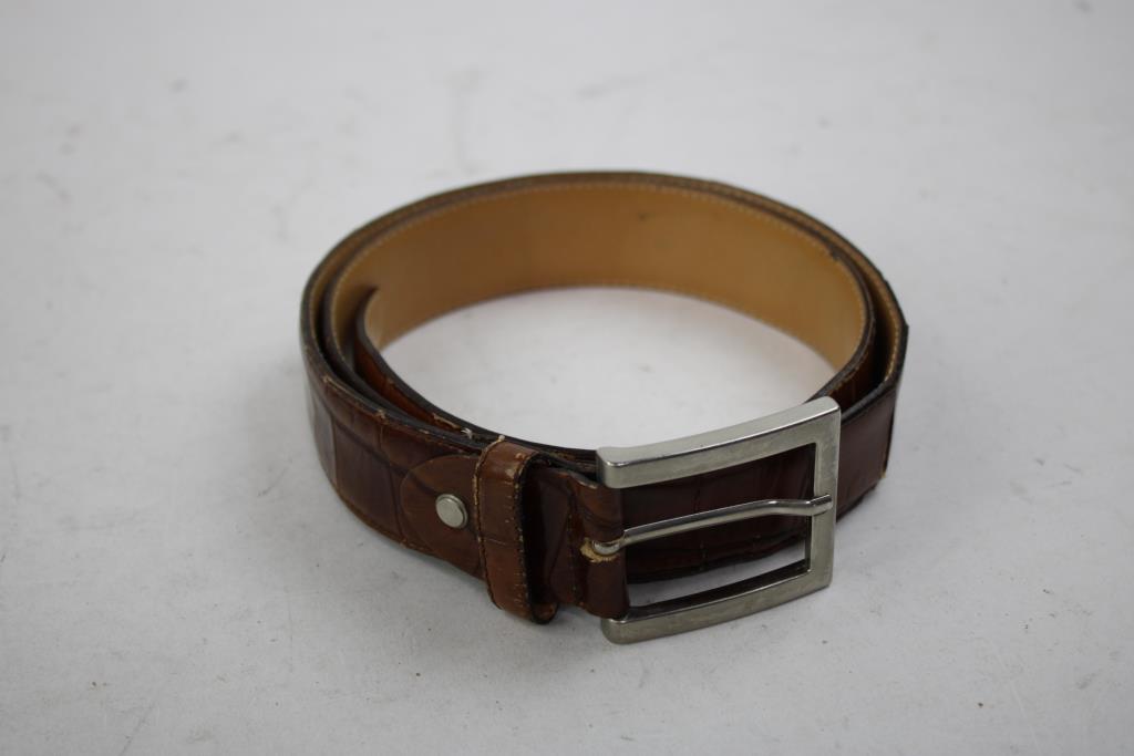 Eyeglasses Bulk Lot, 15 Pieces With Brown Leather 42" Sports Belt