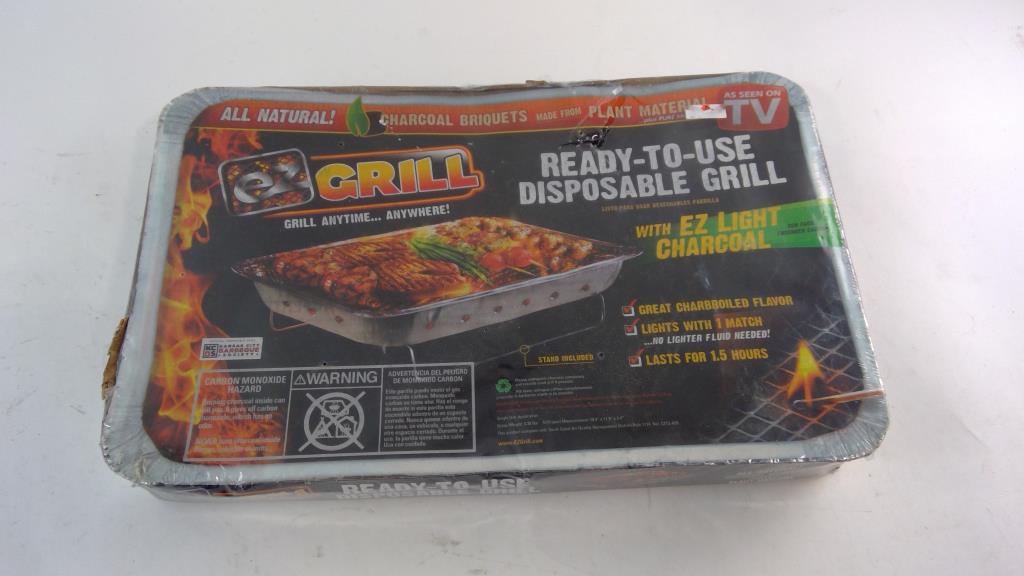EzGrill Ready To Use Disposable Grill