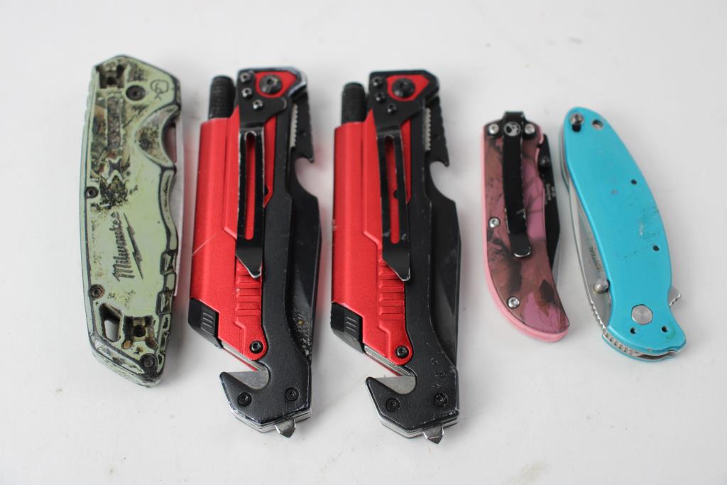 Falcon, Benchmade, Coast, And More Folding Knives, 20 Pieces
