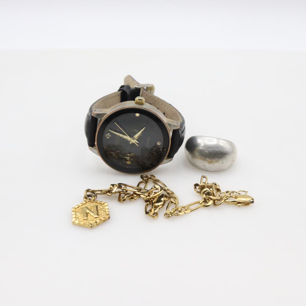 Fashion Jewelry And Watch, 3 Pieces