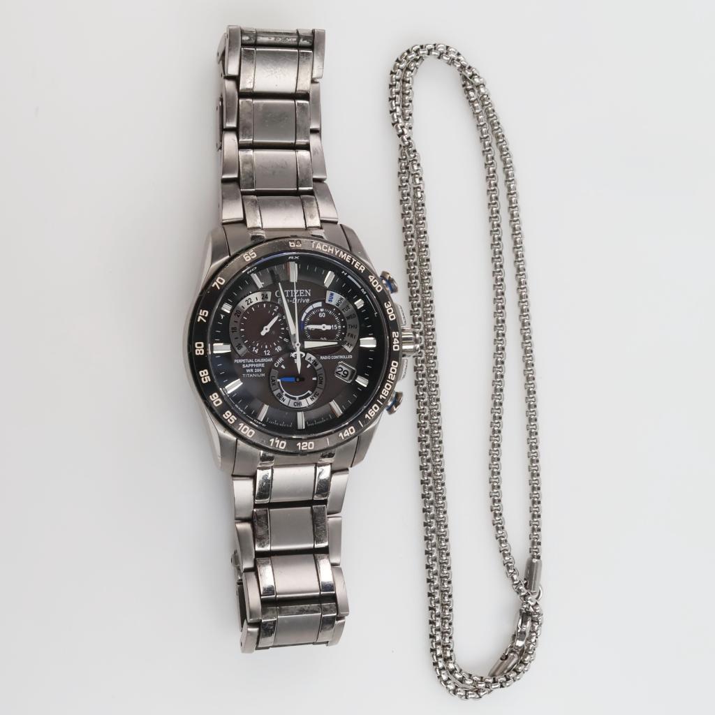 Fashion Necklace Citizen Eco-Drive Watch