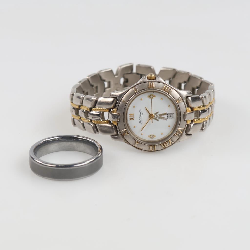 Fashion Ring And Watch, 2 Pieces