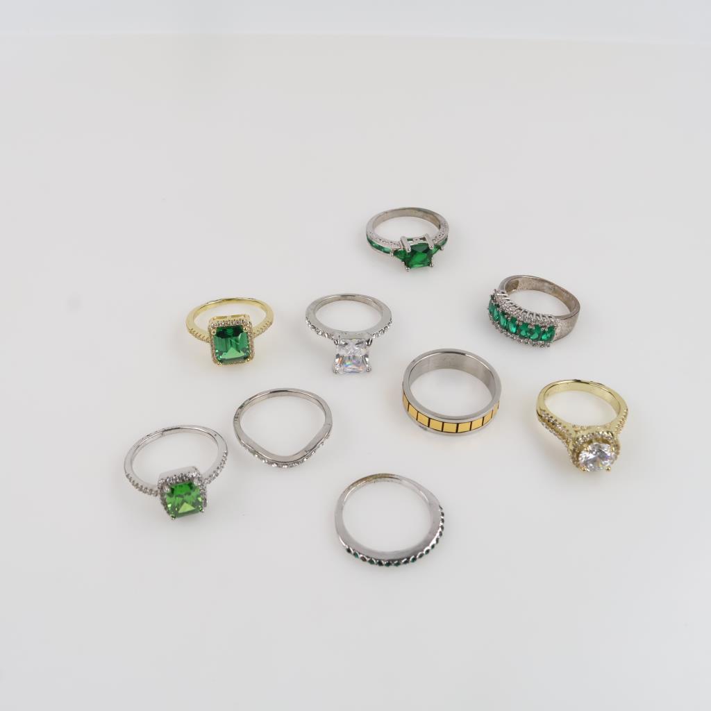 Fashion Rings, 8+ Pieces