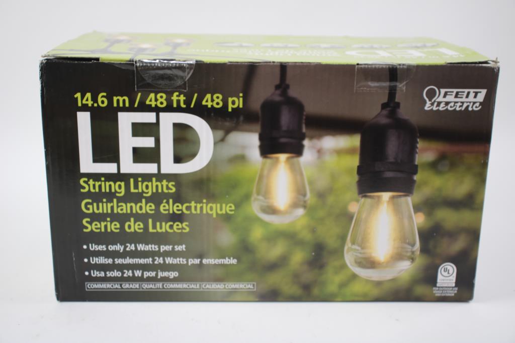 thumbnail image 2 of Feit LED String Lights - Energy Efficient Decorative Lighting For Indoor & Outdoor Use 2 of 12