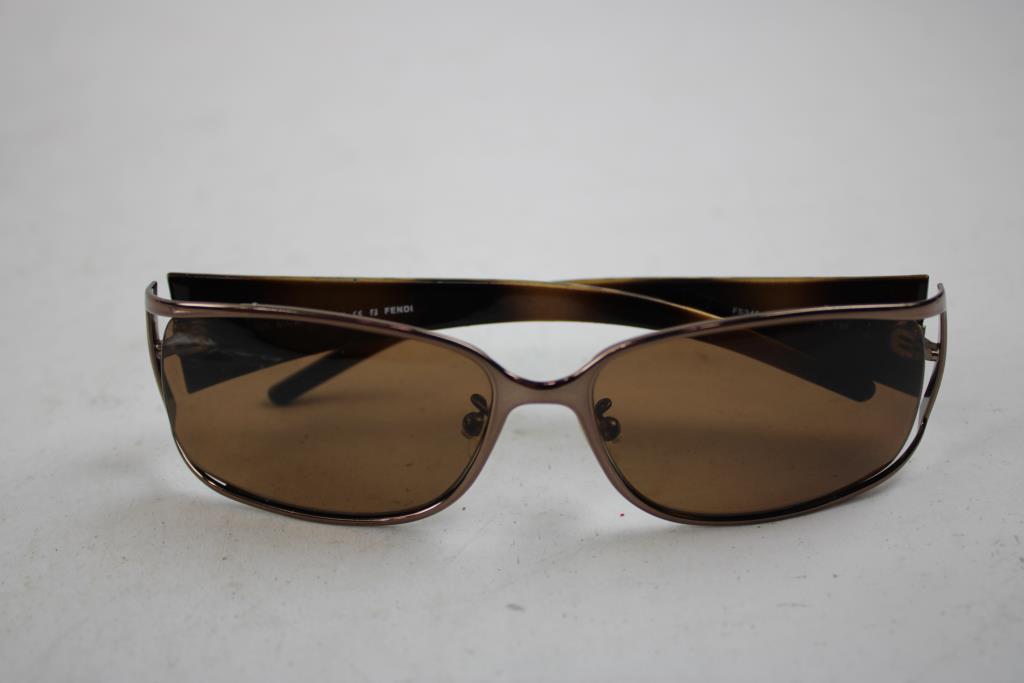 Fendi Rectangular Prescription Polarized Sunglasses