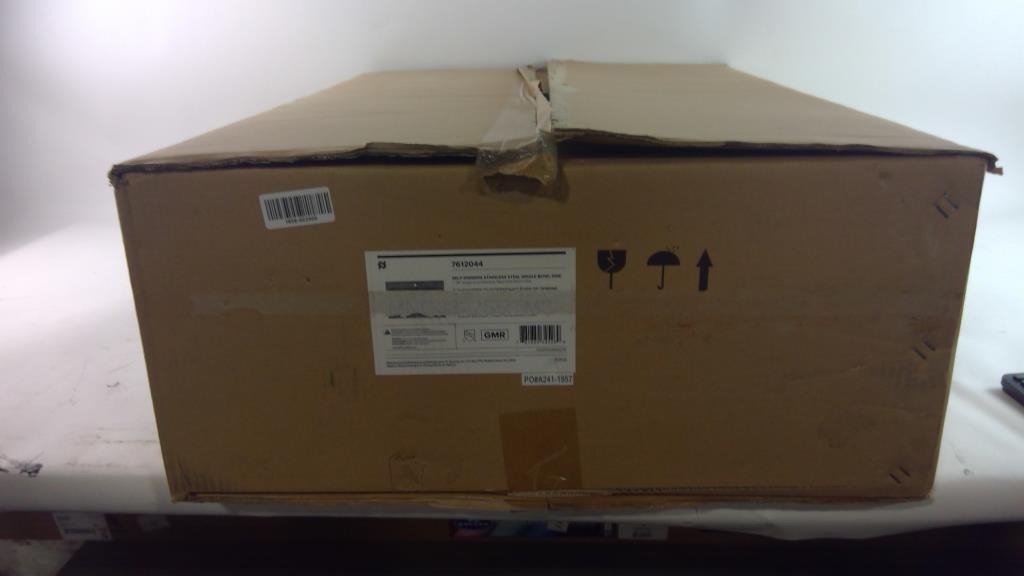 Ferguson SelfRimming Stainless Steel Single Bowl Sink Property Room