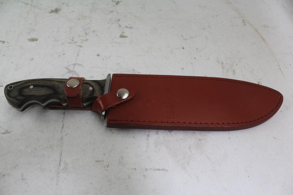 Field & Stream Fixed Blade Knife W/sheath Property Room