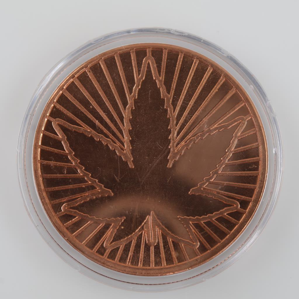 Fine Copper 1 AVDP Oz Round