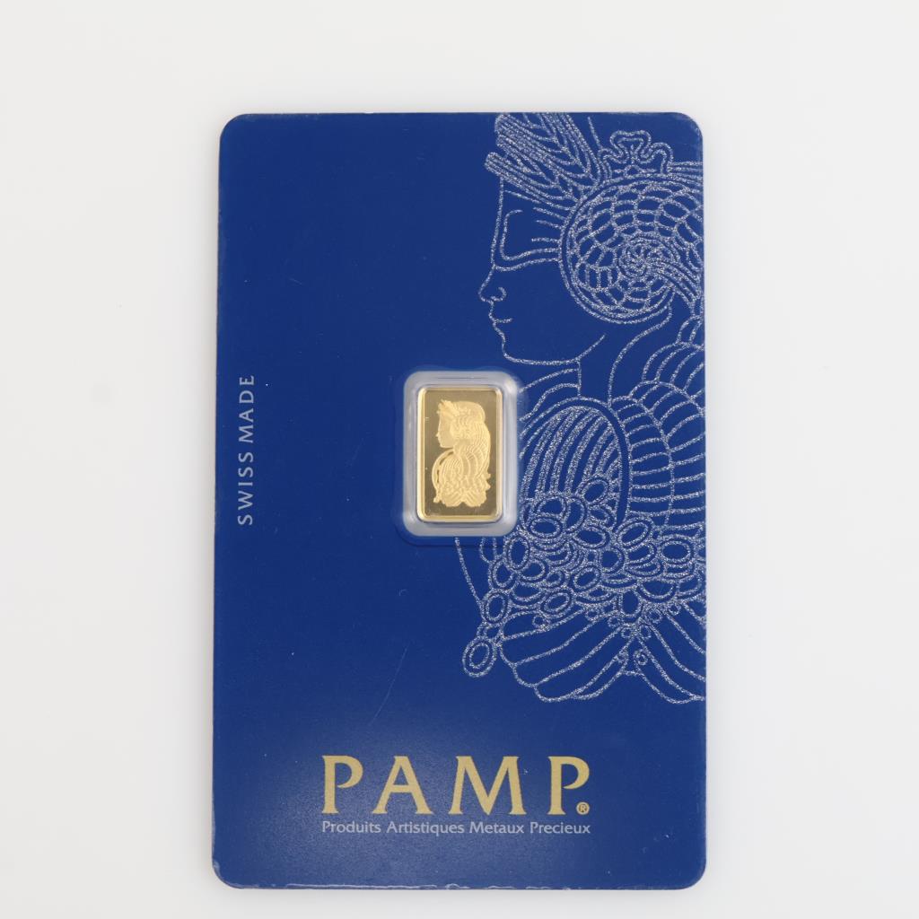 Fine Gold PAMP Suisse 1g Bar