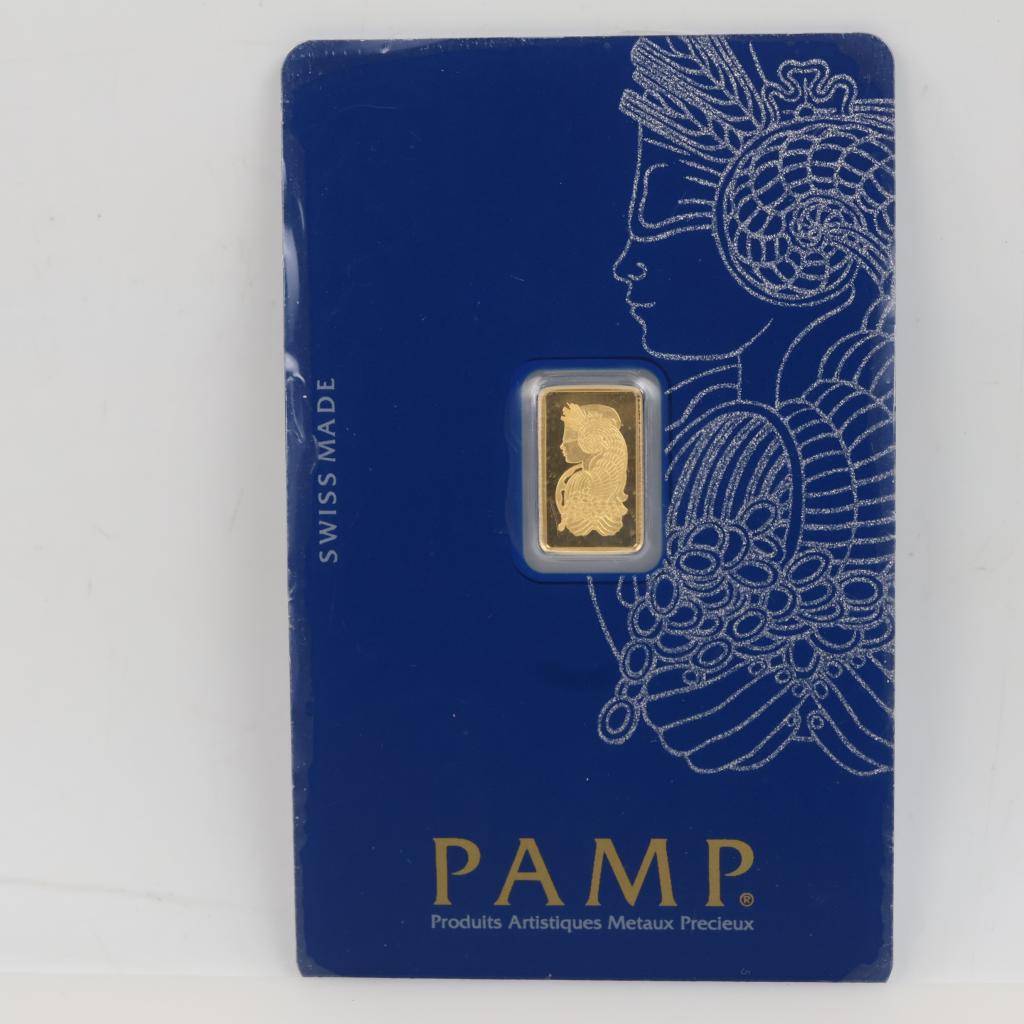 Fine Gold PAMP Suisse 1g Bar