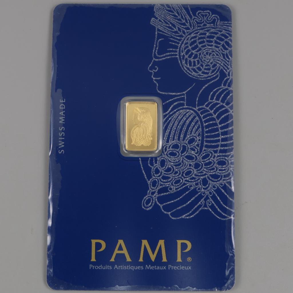 Fine Gold PAMP Suisse 1g Bar