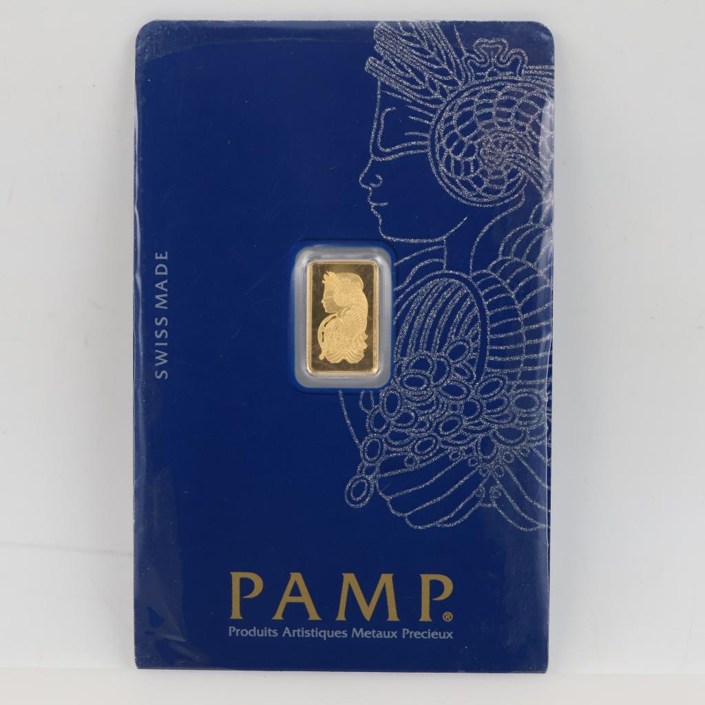 Fine Gold PAMP Suisse 1g Bar
