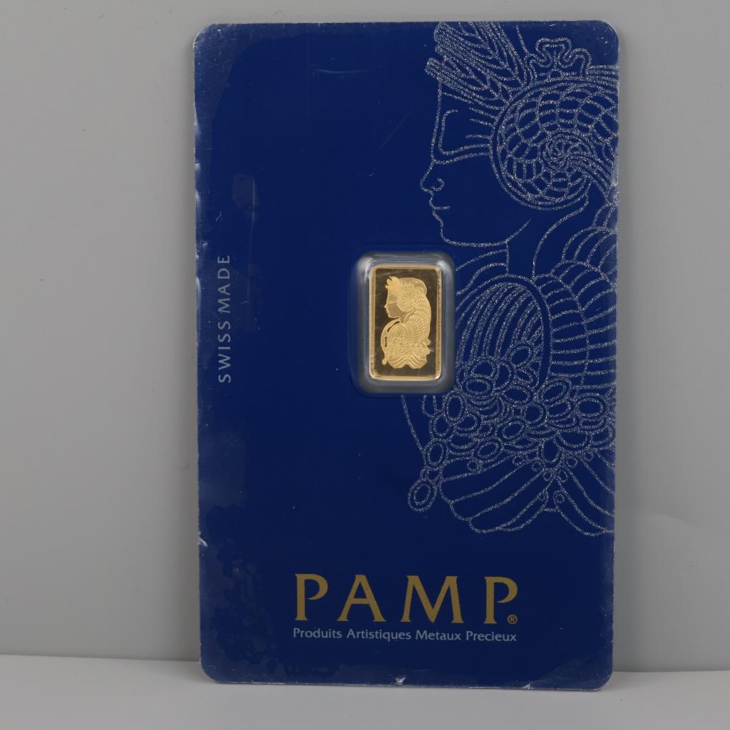 Fine Gold PAMP Suisse 1g Bar