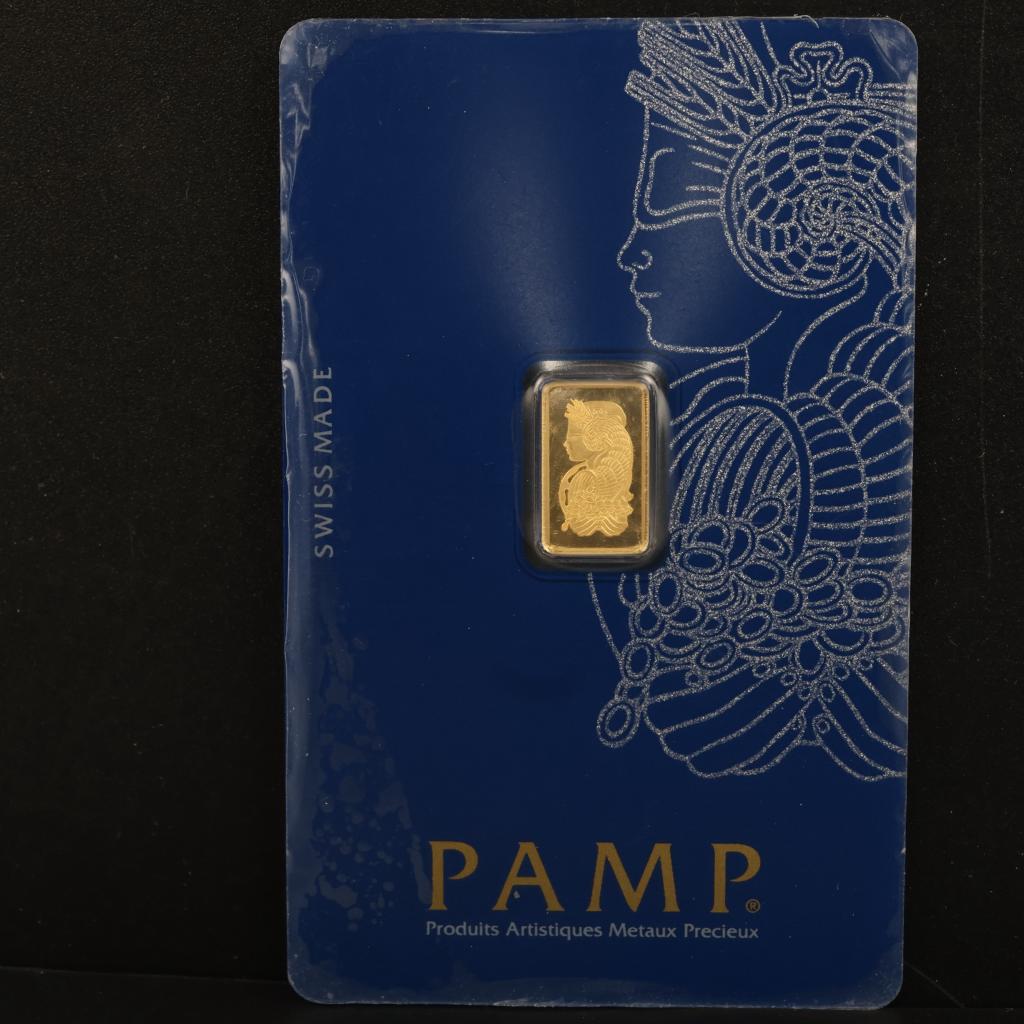 Fine Gold PAMP Suisse 1g Bar