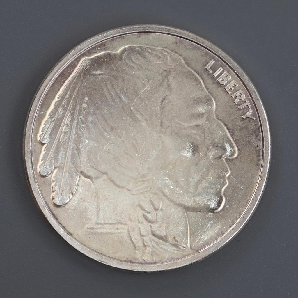 Fine Silver Buffalo 1 Troy Oz Round