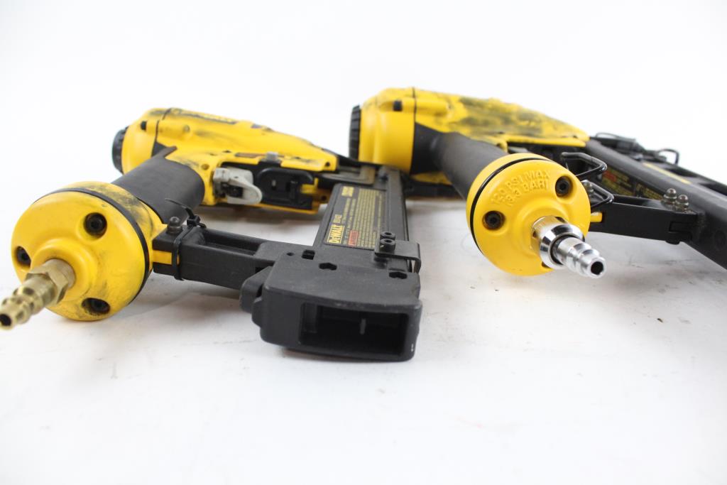 Finish Nailer And Crown Stapler, 2 Pieces Property Room