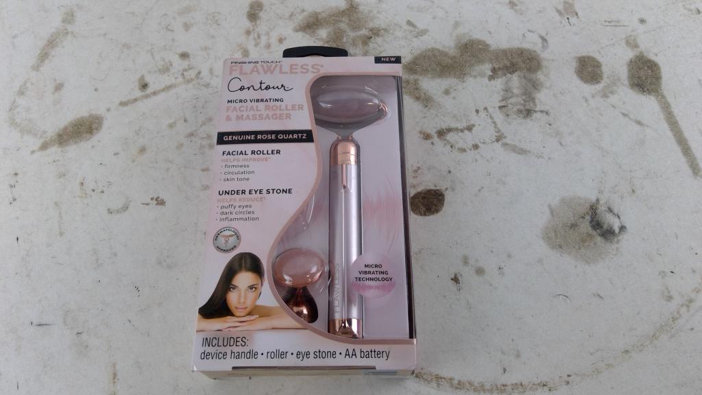 Finishing Touch Flawless Contour Micro Vibratin Facial Roller