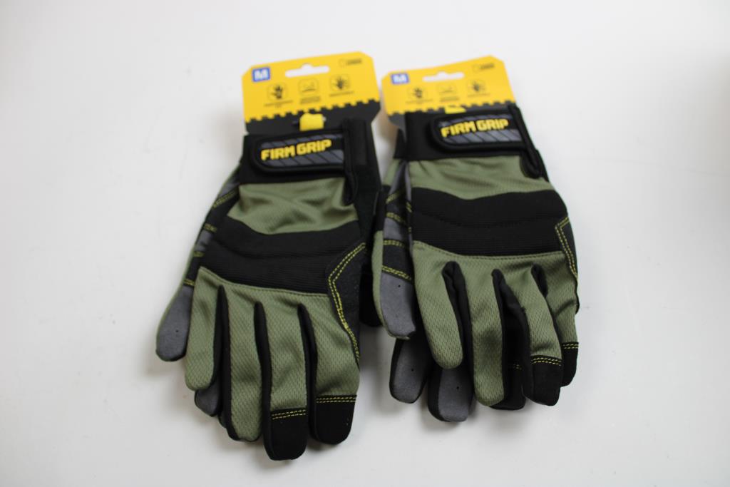 Firm Grip General Purpose Gloves, Medium, 2 Pieces