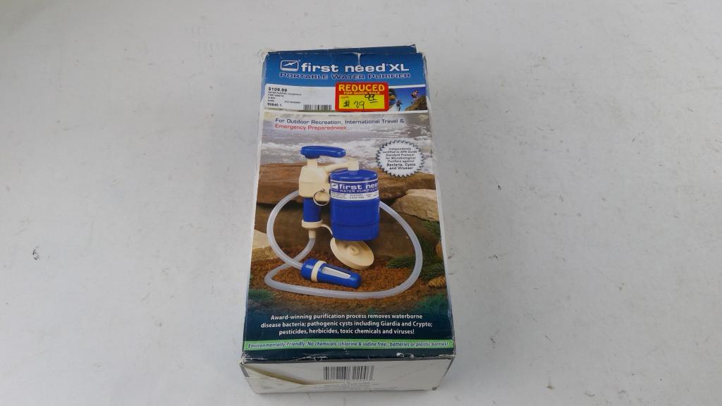 First Need XL Portable Water Purifier