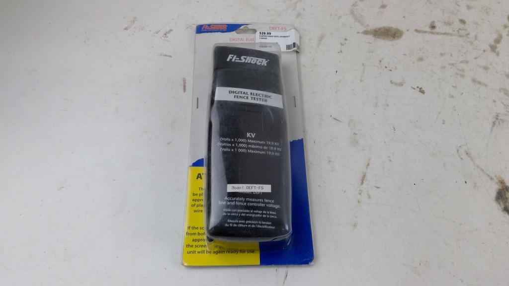 Fi-Shock Digital Electric Fence Tester