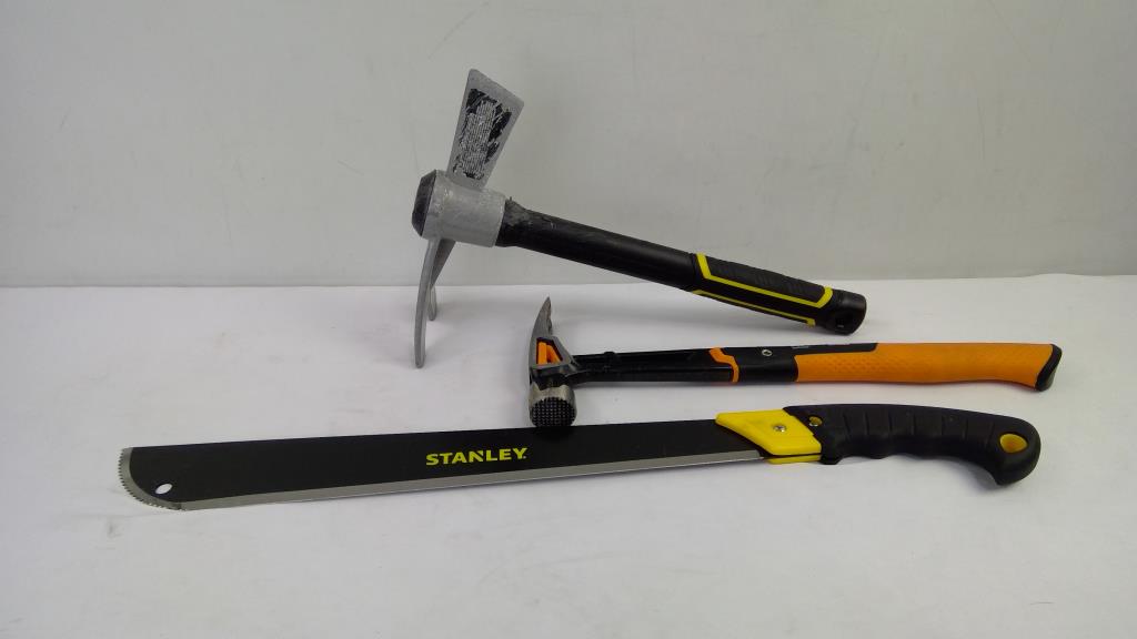 Fiskar Hammer, Stanley Ultimate Culti-hoe, Stanley Machete