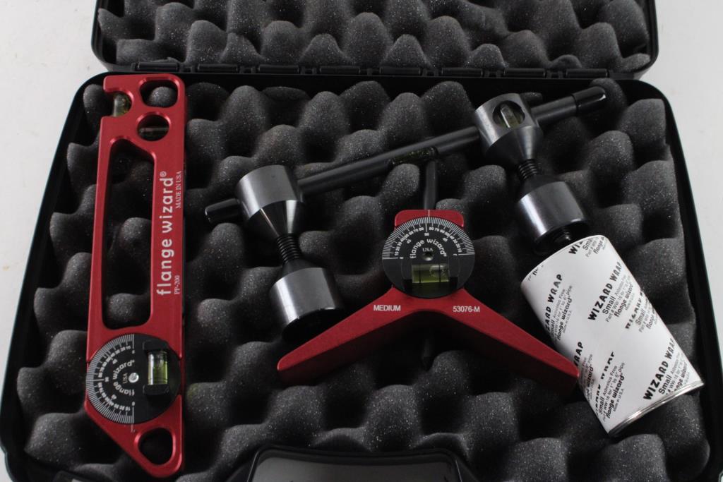 Flange Wizard Pipe Install/Repair Kit Property Room