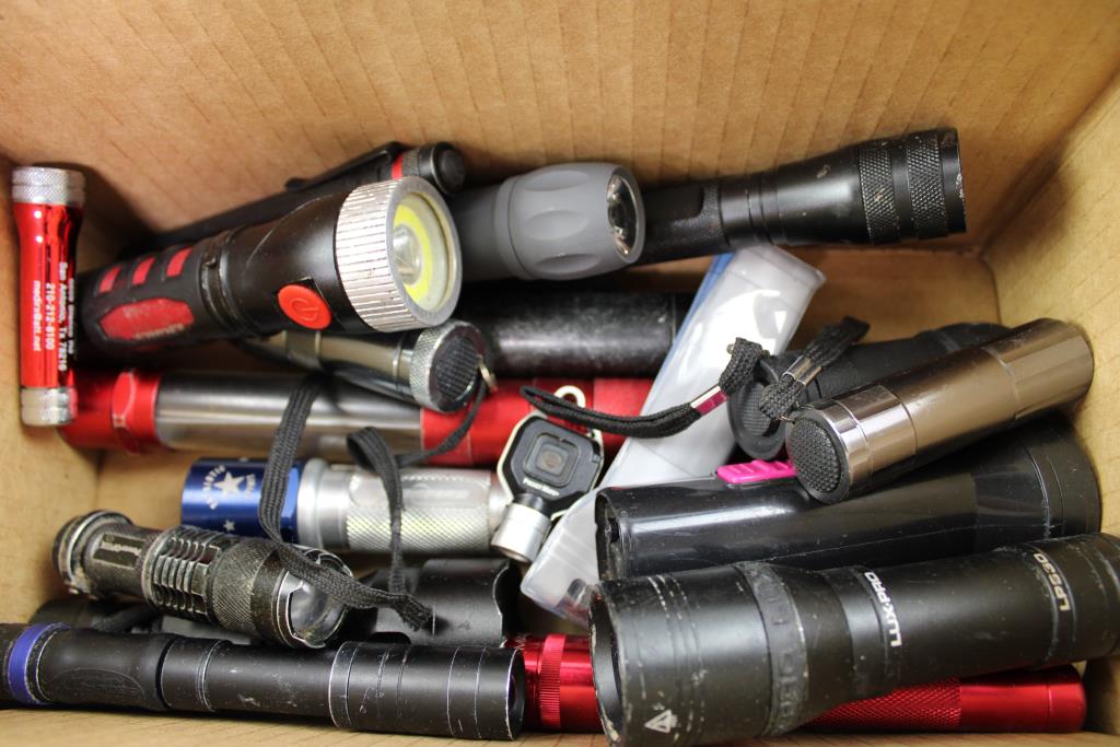 Flashlights Bulk Lot, 27 Pieces