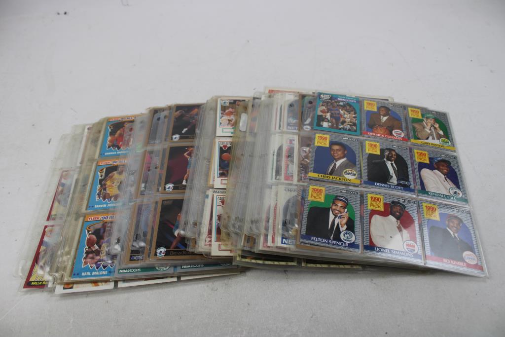 Fleer 90, Hoops, Basketball And More Trading Cards
