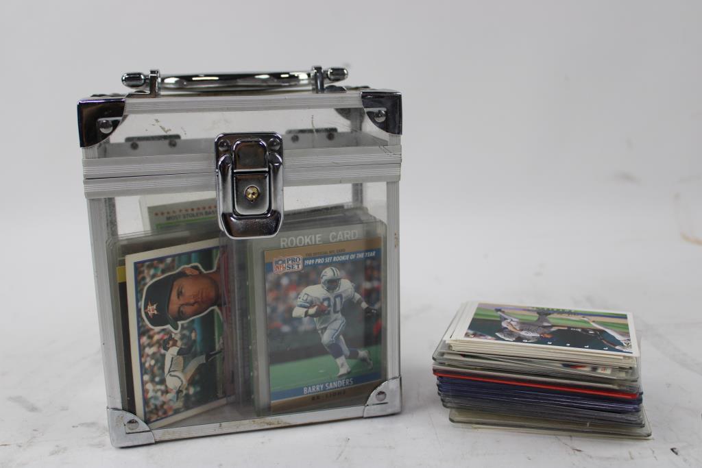 Fleer, Upper Deck, Donruss, Football, Basketball, Baseball Cards, 100+ Pieces