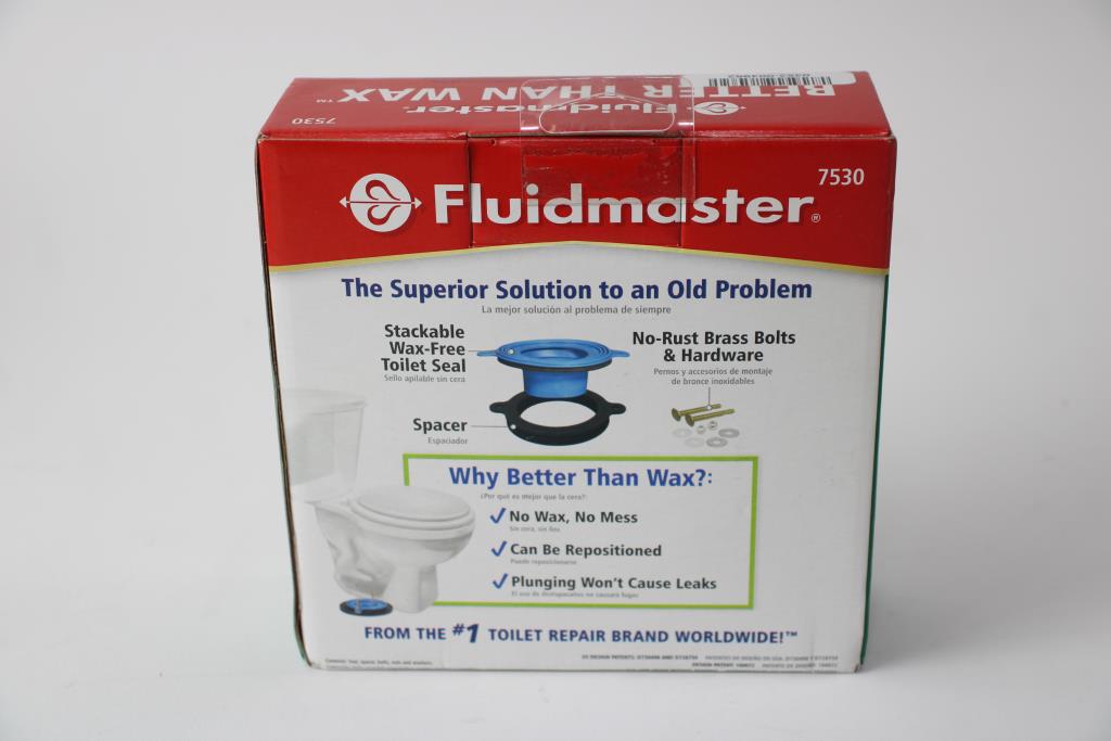 Fluidmaster Universal Better Than Wax Toilet Seal 7530 Property Room