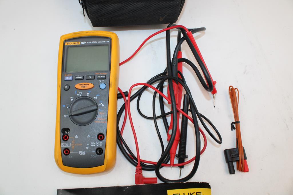 Fluke 1587 Insulation Multimeter Property Room