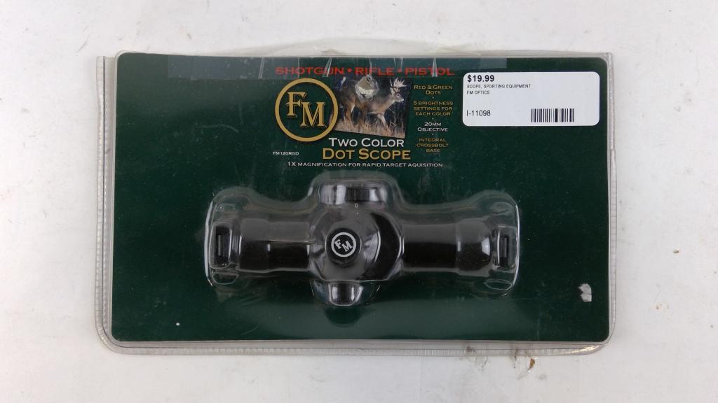 FM Optics Two Color Dot Scope