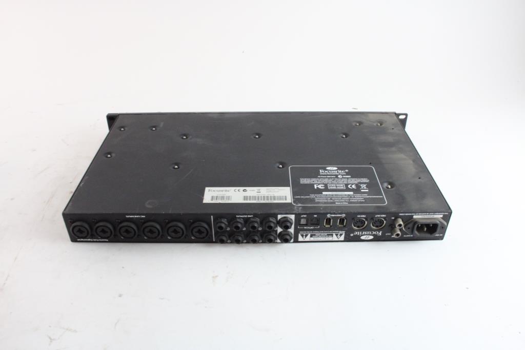 Focusrite Saffire Pro 40 Preamp Property Room