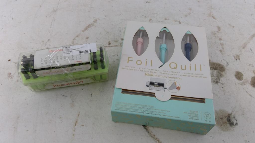 Foil Quil Heat Pen And More 2 Pieces