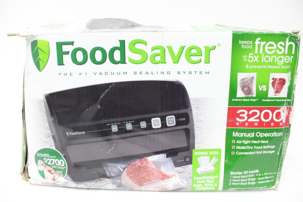 how to use foodsaver v3230