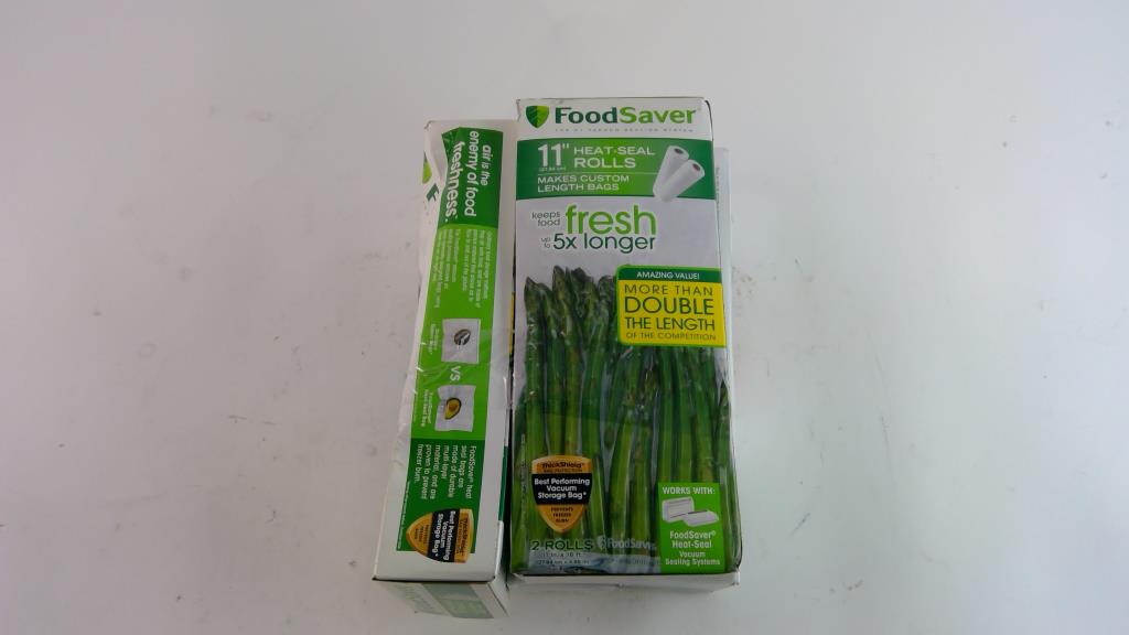 FoodSaver Vacuum Plastic, 4 Pieces Property Room