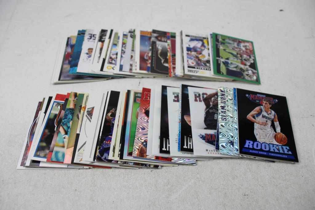 Football And Basketball Trading Card Lot