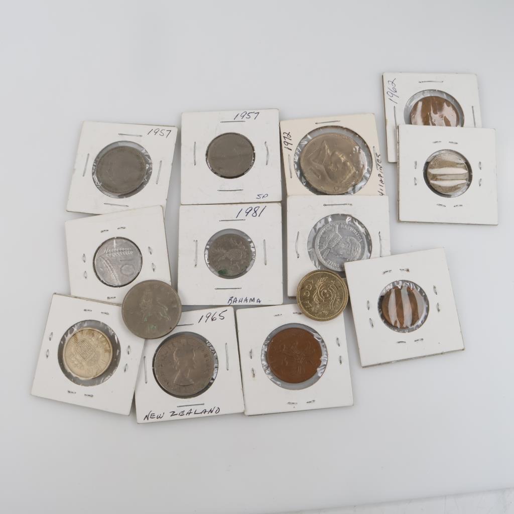 Foreign Coins, 14 Pieces