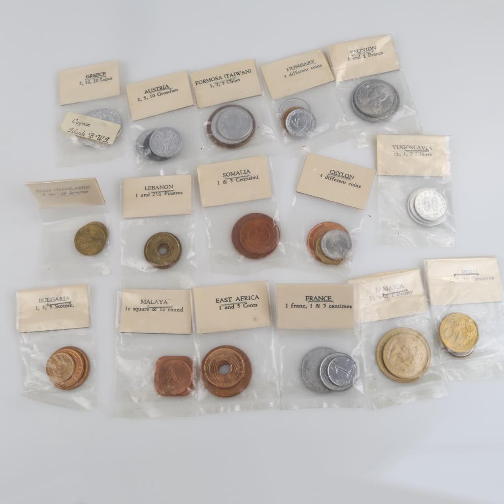 Foreign Currency, 15+ Pieces