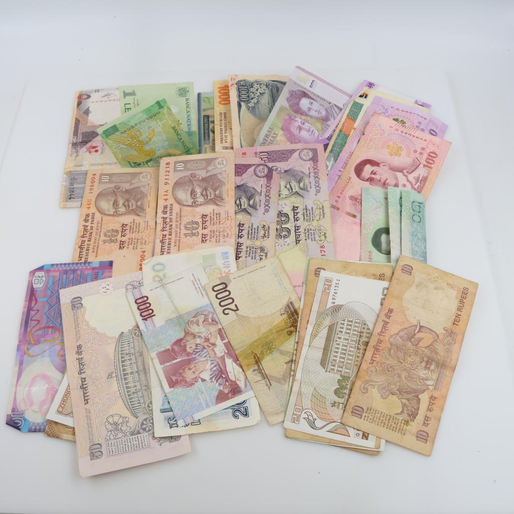 Foreign Currency, 26+ Pieces