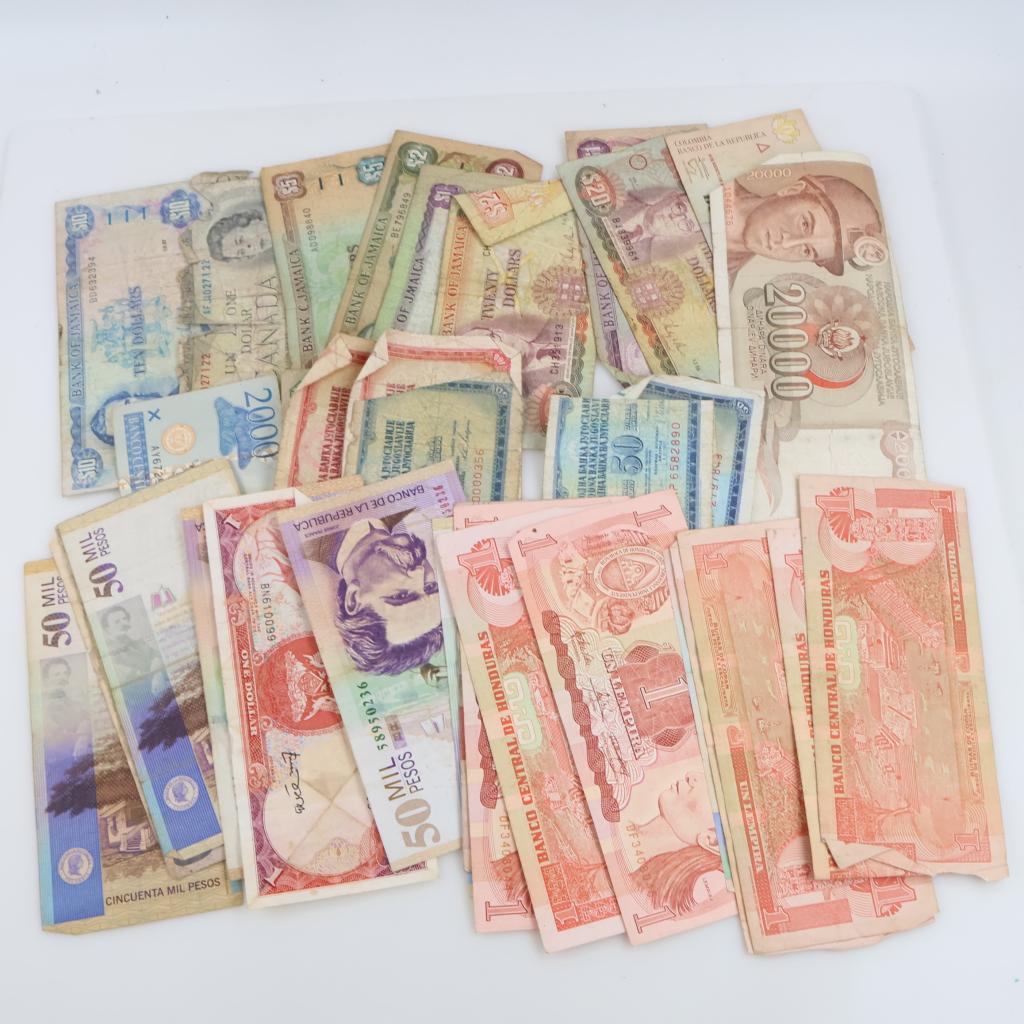 Foreign Currency, 28+ Pieces
