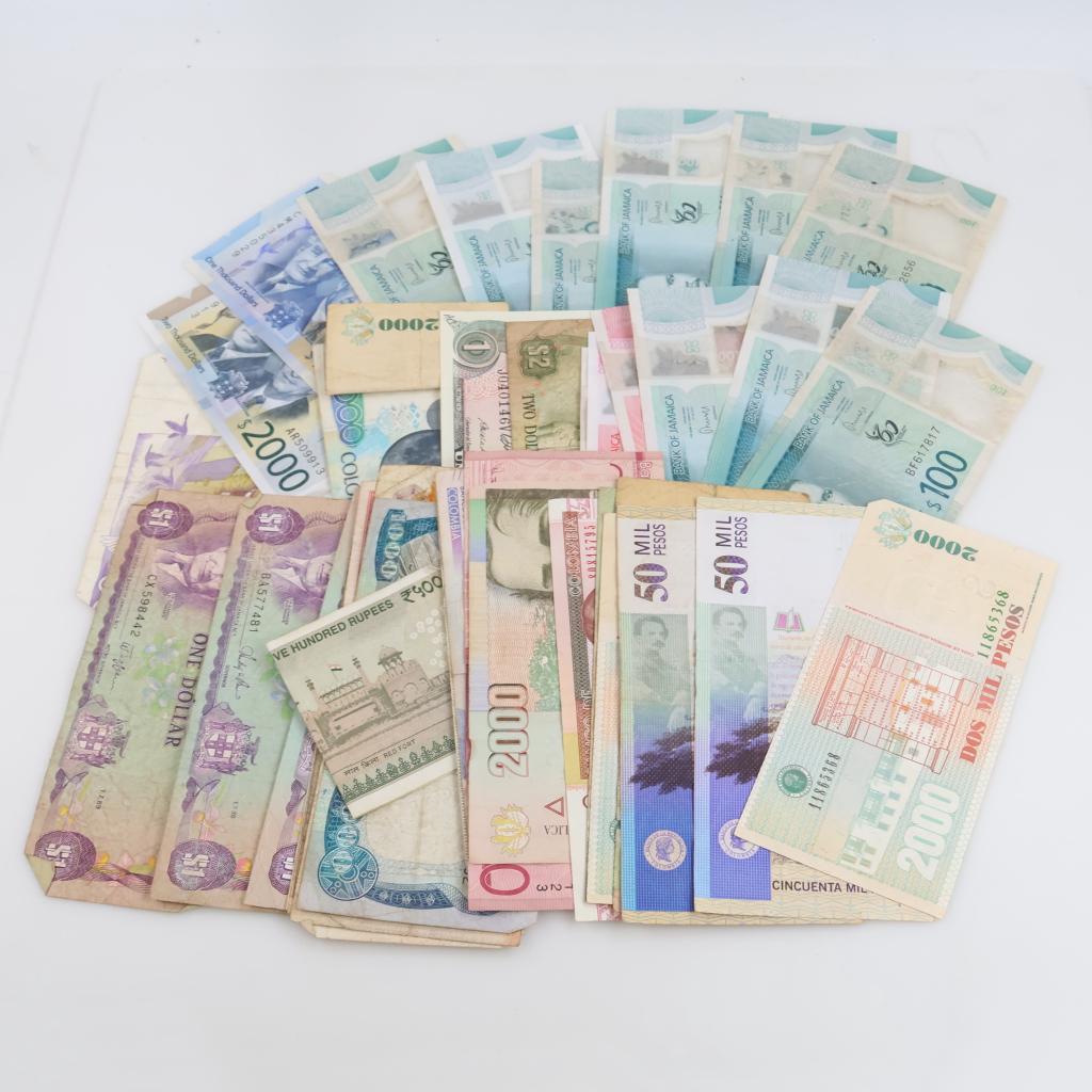 Foreign Currency, 38+ Pieces