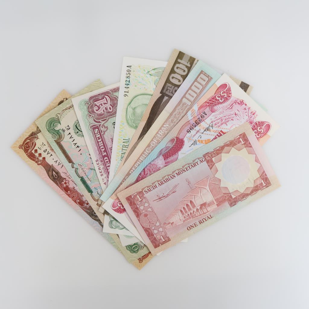 Foreign Currency, 8+ Pieces