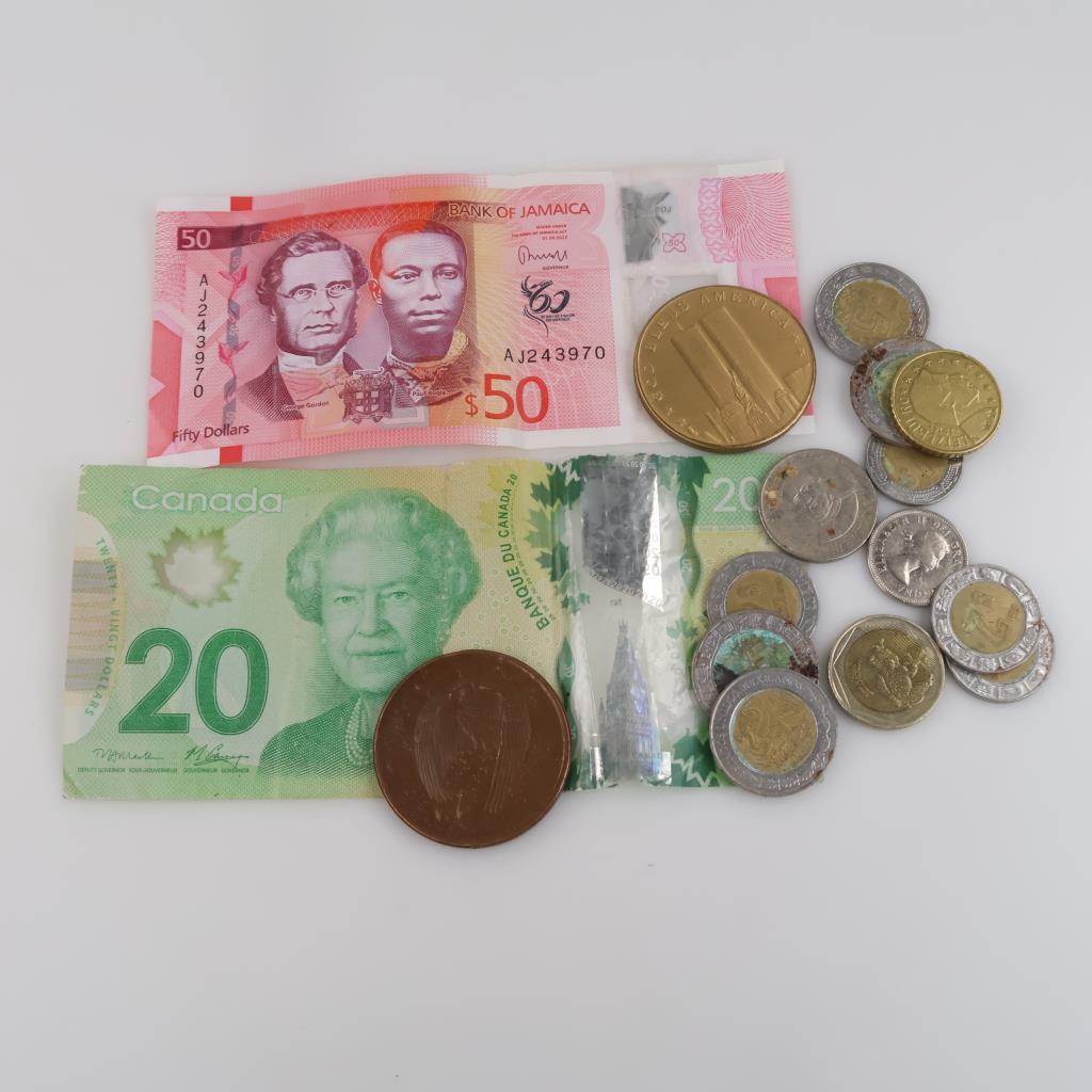 Foreign Currency - US Medal And 1oz Copper Round, 16 Pieces