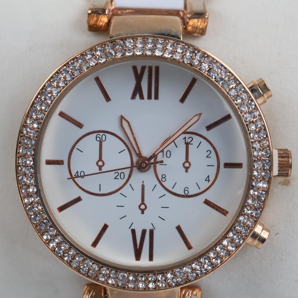 Forever 21 Pave Bezel Watch