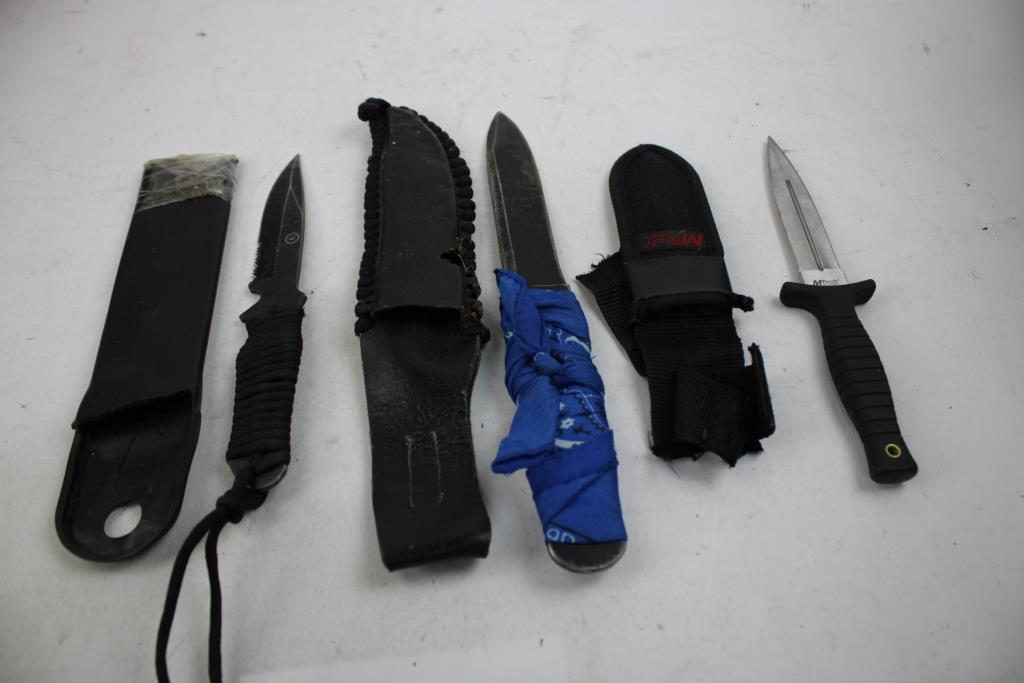 Forged In Fire And Other Knives, 6 Pieces