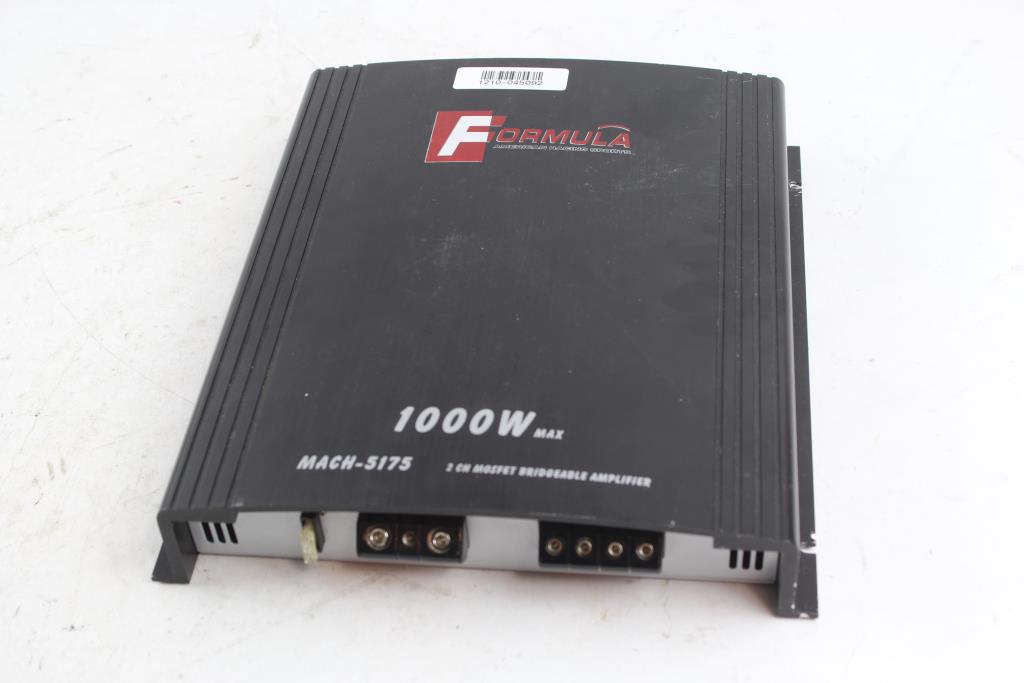 Formula Amplifier Property Room