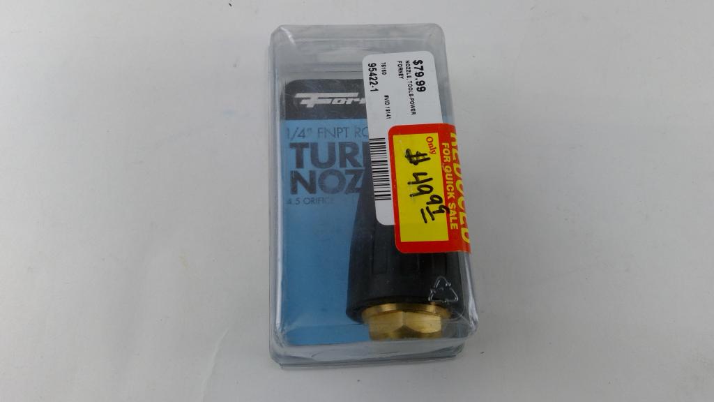 Forney 1/4" FNPT Rotating Turbo Nozzle