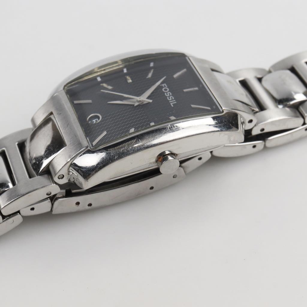 Fossil Gray Stainless Steel Dress Watch main image 0