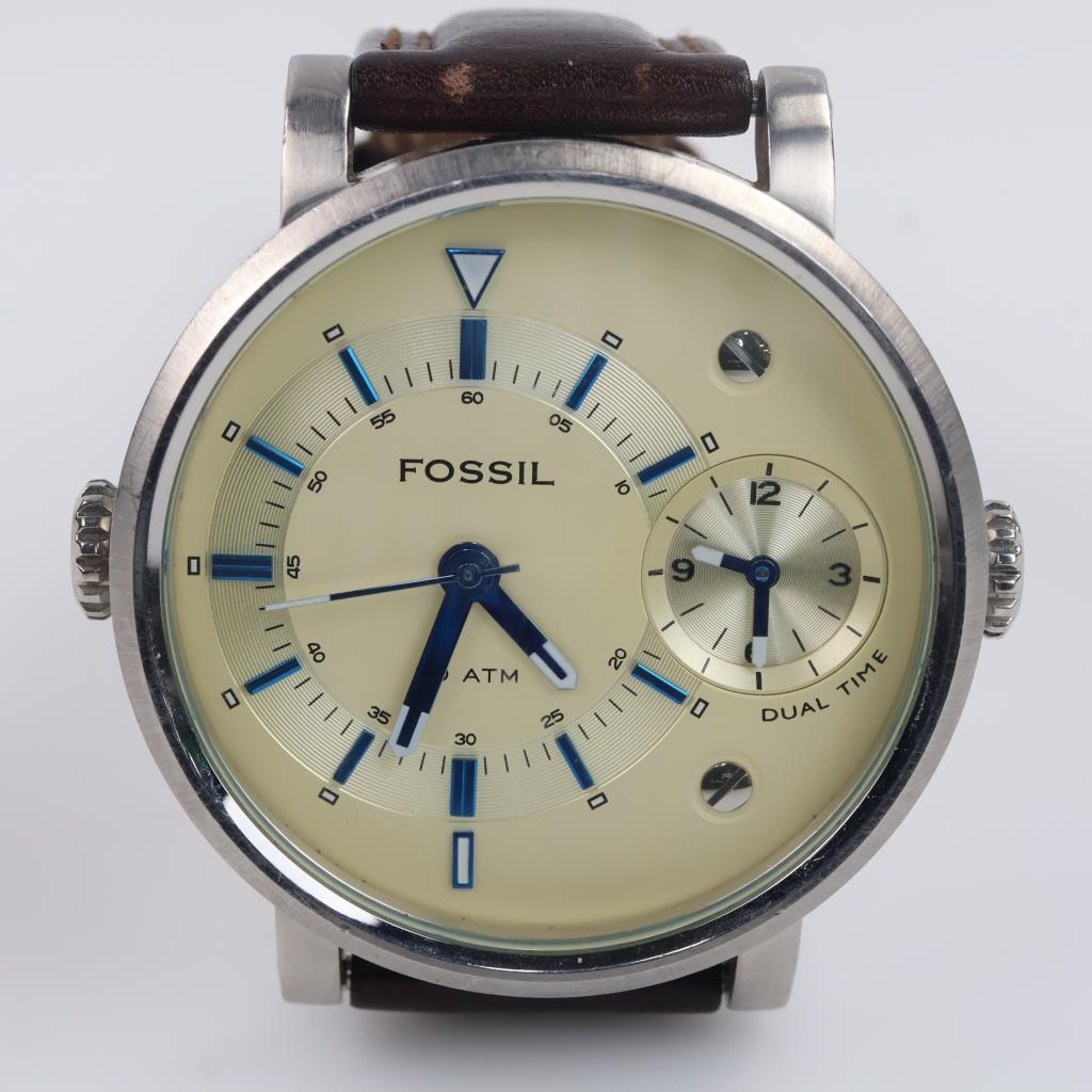 Fossil Dual Time Analog Watch